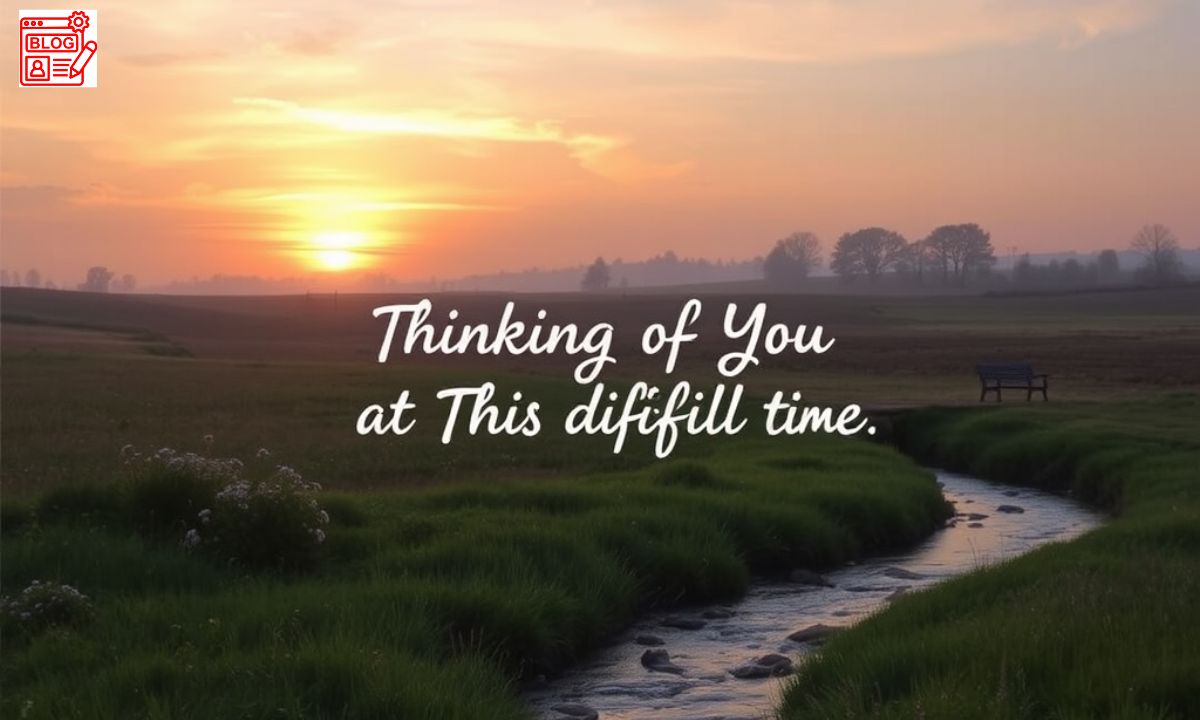 100+ Thinking of You at This Difficult Time Messages