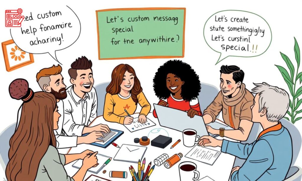 Contact the Messages Blog Team for a Custom Card or Personalized Message Asking for Financial Help