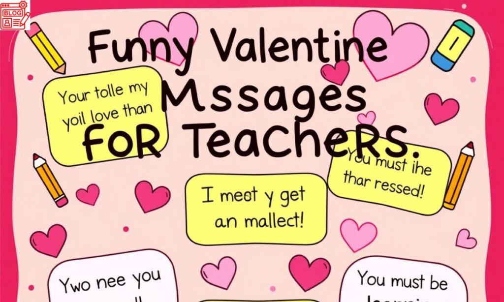 Funny Valentine Messages for Teachers