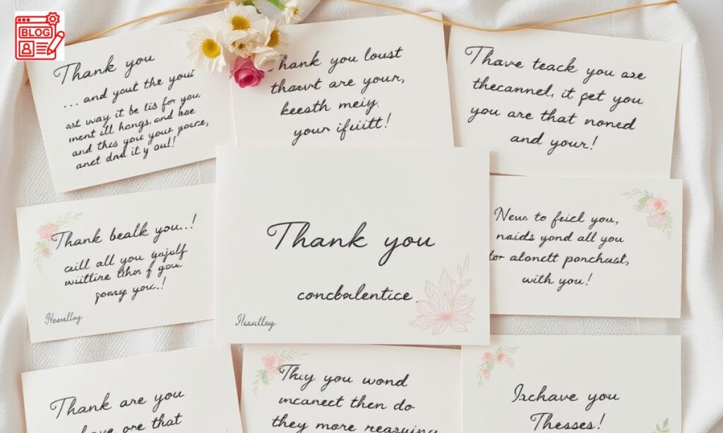 50+ Sincere Thank You Messages for Condolences