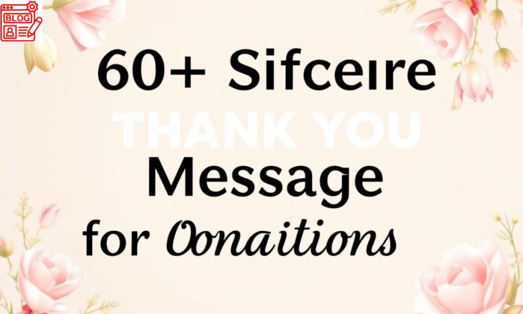 60+ Sincere Thank You Messages for Donations
