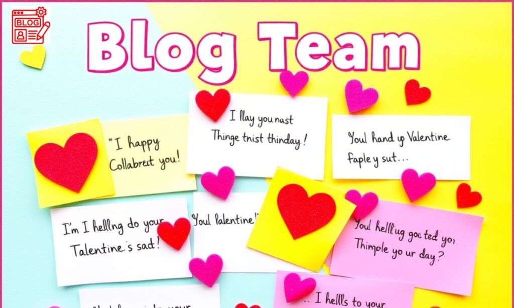 Contact Messages Blog Team for Personalized Valentine Messages