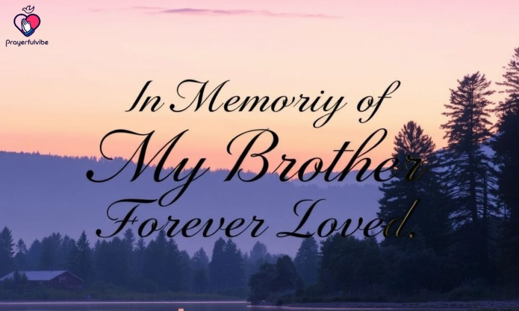 In Memory of My Brother Who Passed Away Messages