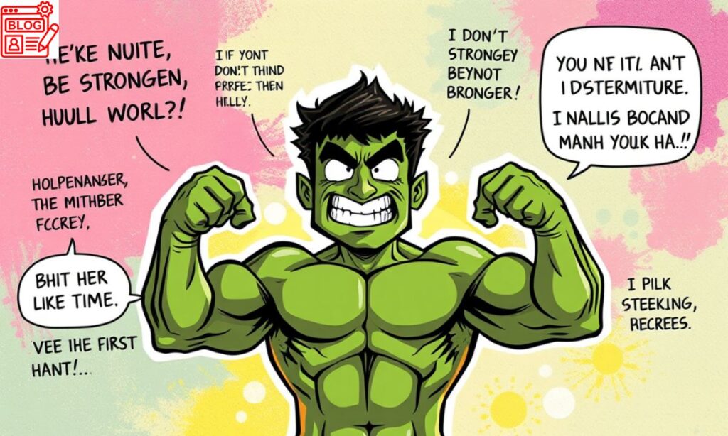 Jokes About Him Being Stronger Than Hulk When It Comes to Determination
