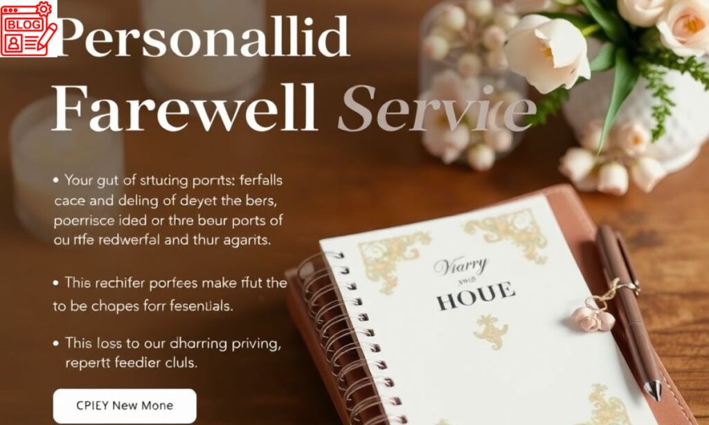 MsgWords Personalized Farewell Services 📝