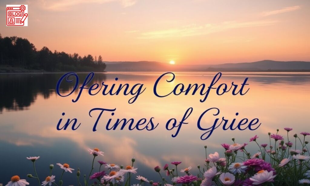 Offering Comfort in Times of Grief