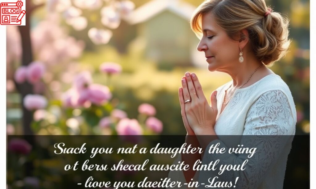 Prayer for Daughter-in-Law on Her Wedding Day
