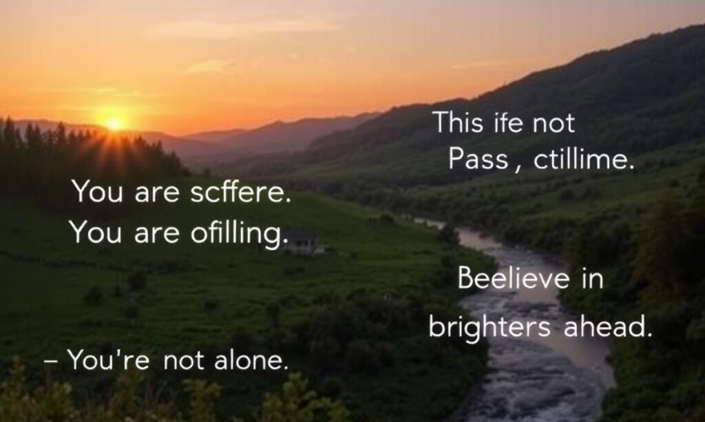 Short Messages for Someone Going through a Hard Time