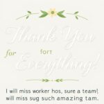 Thank You Messages for Colleagues When Leaving