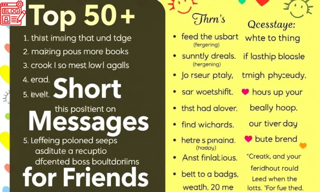Top 50+ Short Positive Messages for Friends