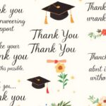 80+ Heartfelt Thank You Messages for Graduation