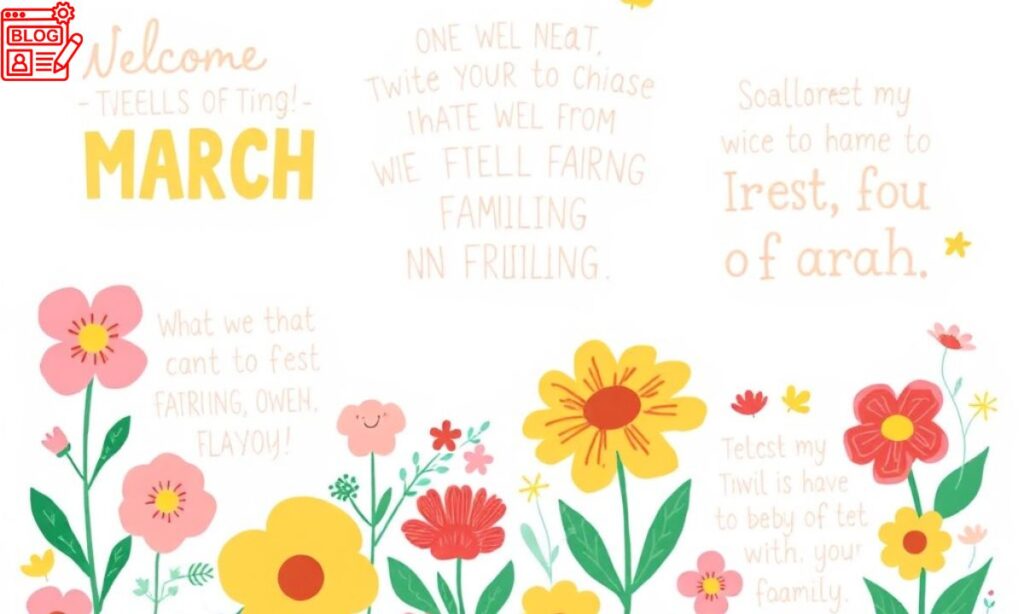 👨👩👧👦 Hello March Quotes for Friends and Family